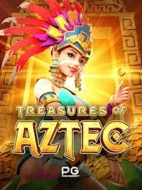 8318 Treasures of Aztec game logo